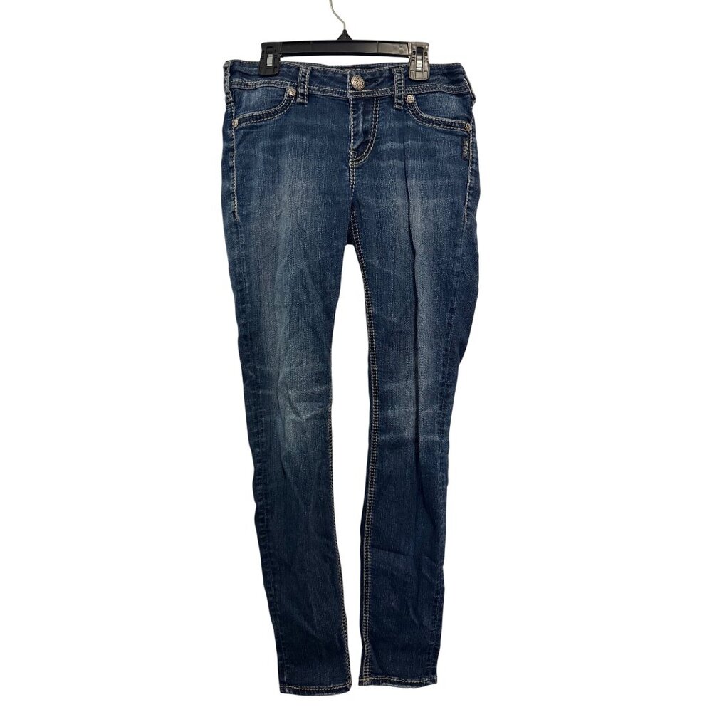 Silver Jeans Co. Suki Mid Super Skinny  womens jeans W27/L31 Stretch Denim
